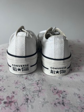 Converse Plataforma Blancas
