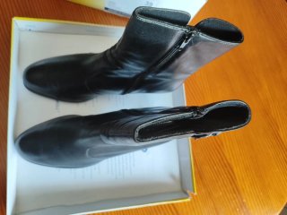 Botines negros tacón Dr. Scholl's