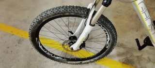 Bicicleta mujer de Montaña Ghost Blanca
