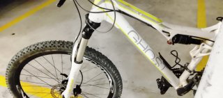 Bicicleta mujer de Montaña Ghost Blanca