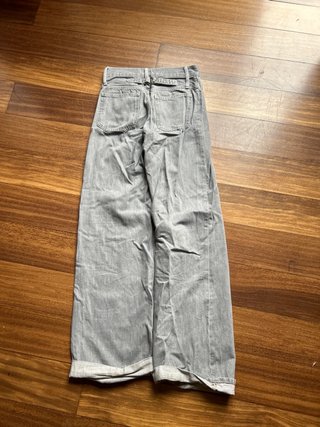 Pantalón vaquero campana azul