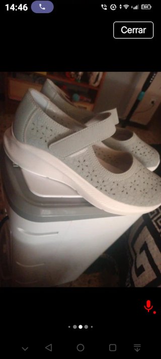 Scarpe comode donna beige/bianco
