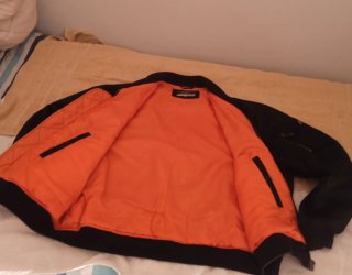 Cazadora Bomber EASY WEAR Negra Hombre El Corte in