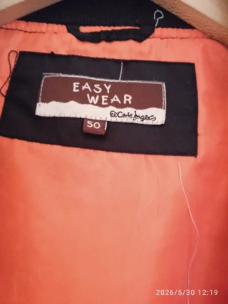 Cazadora Bomber EASY WEAR Negra Hombre El Corte in