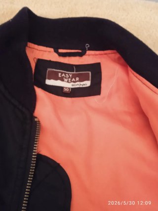 Cazadora Bomber EASY WEAR Negra Hombre El Corte in