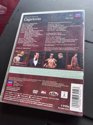 DVD Richard Strauss Capriccio Decca