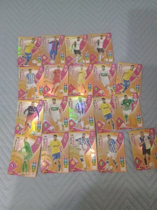 Cromos colección Panini del año 21/22