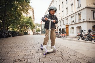 Patinete niño 3 ruedas, B500 moca
