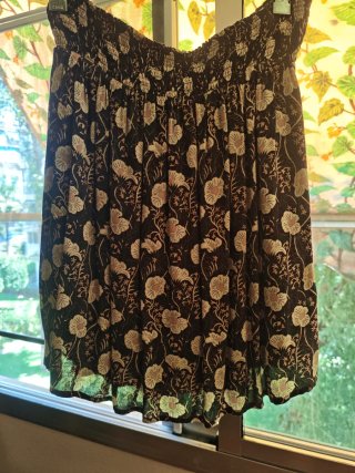 Falda corta Promod floral