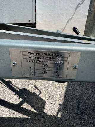 Remolque 750kg