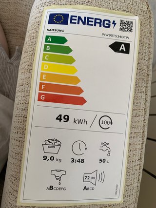 Lavadora Samsung Blanca