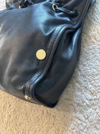 Borsa Coccinelle Nera Pelle Bucket bag