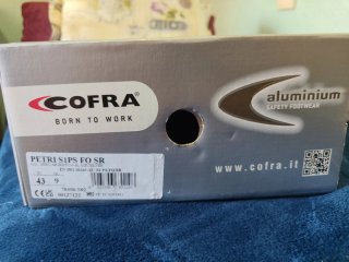 Zapatos de seguridad COFRA hombre Talla 43
