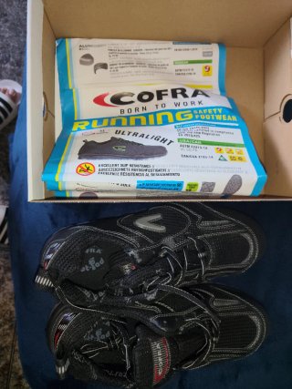 Zapatos de seguridad COFRA hombre Talla 43