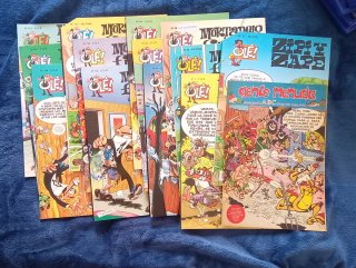 Tebeos colección Olé