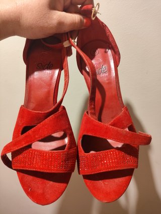 Zapatos de fiesta rojos Talla 38