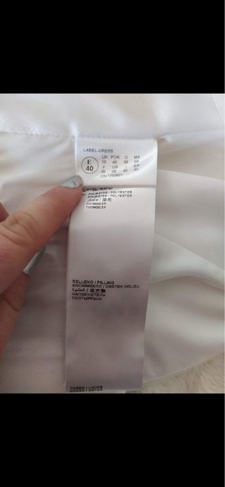 Vestido de Novia Blanco Talla 40