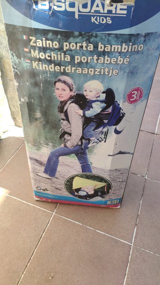 Mochila portabebés senderismo