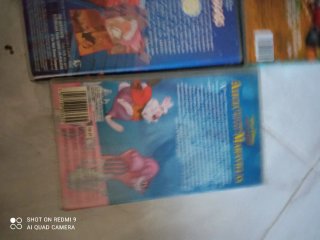 Lote 5 Film VHS Disney Classici