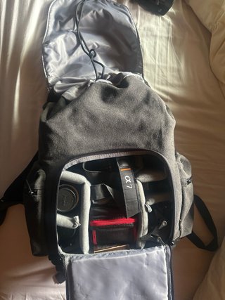 Sony A7s2 + mochila + objetivos + estabilizador