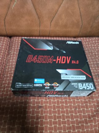 Placa Base ASRock AM4 B450-HDV para Piezas