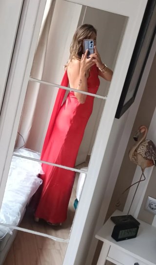 Vestido de fiesta rojo