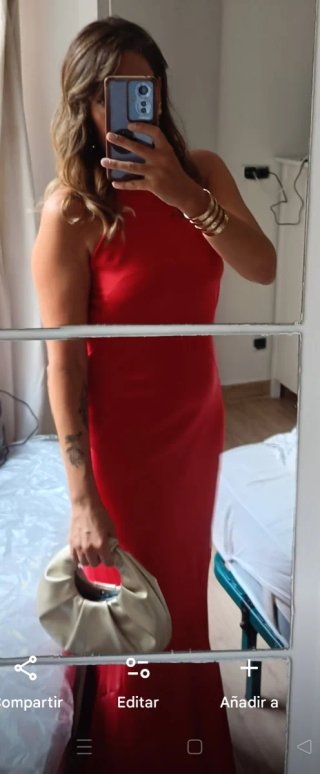 Vestido de fiesta rojo