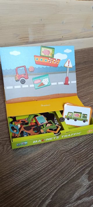Juego magnético MiDeer Tráfico 58 piezas