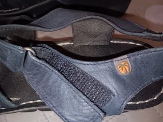 Sandalias cómodas azul marino