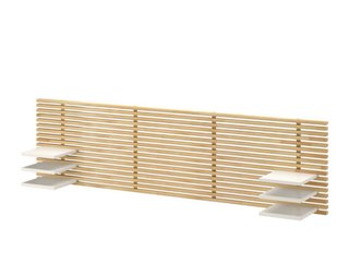 Cabecero cama madera con mesillas