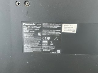 Televisor Panasonic Negro