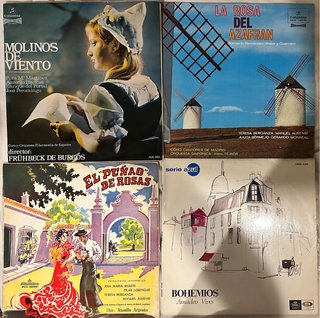 Lote de Vinilos Clásica/Zarzuela