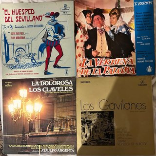 Lote de Vinilos Clásica/Zarzuela