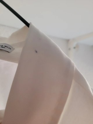 Sobrecamisa Bershka Blanca