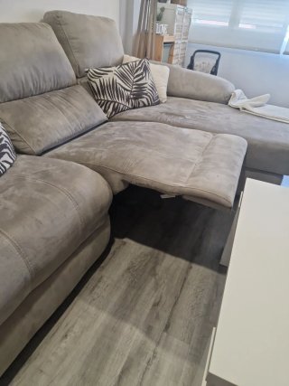Sofá chaise longue electrico