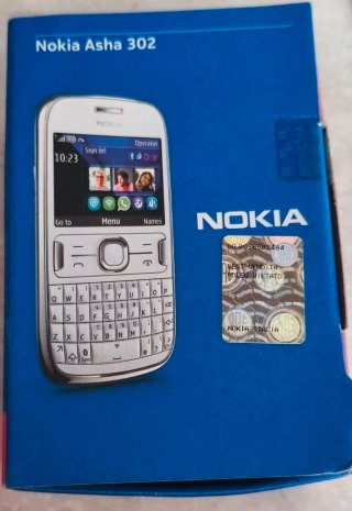 Nokia Asha 302 Tastiera QWERTY Nero