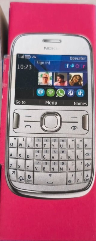 Nokia Asha 302 Tastiera QWERTY Nero