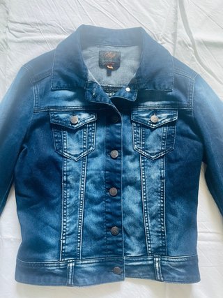 Cazadora vaquera Soft azul