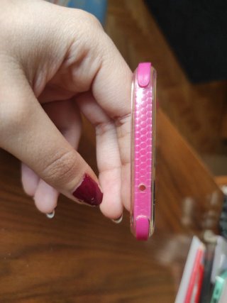 Funda Huawei P20 Lite Transparente Rosa