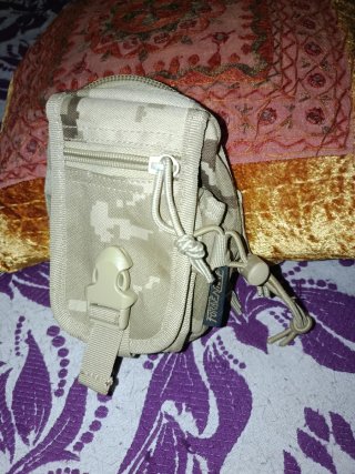 Bolso Táctico Molle Camuflaje Beige