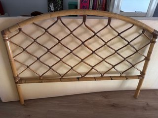 Cabecero de bambú para cama de 1,35