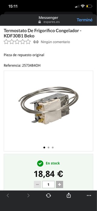 Frigorífico Saivod para reparar