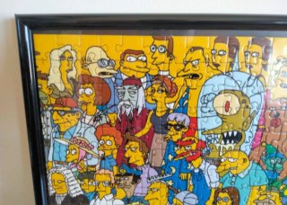 Puzzle Los Simpsons Enmarcado
