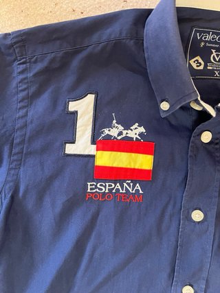 Camisa Valecuatro Azul Talla XS