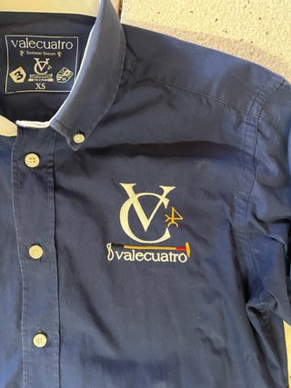 Camisa Valecuatro Azul Talla XS