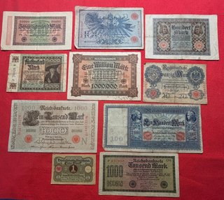 Banconote Germania - Lotto Misto