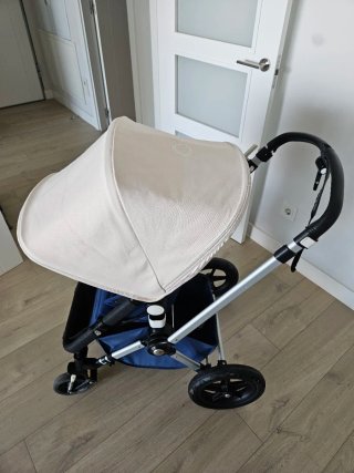 Bugaboo Camaleon Silla y Capazo Paseo Azul/Beige