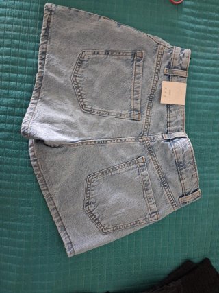 Falda pantalón vaquera Zara