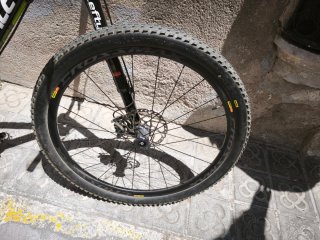 Bicicletta Cannondale FSI Carbonio taglia L