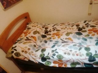 Cama completa madera 180cm cabecero somier colchón